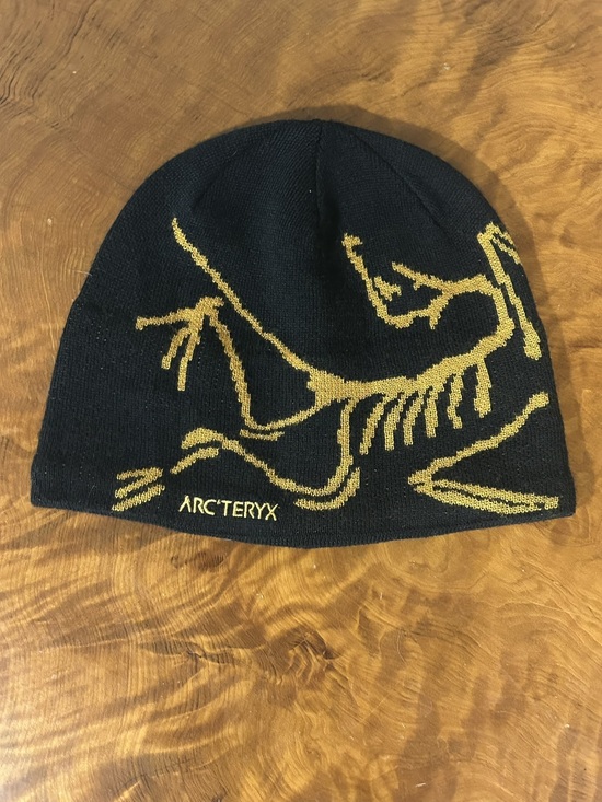 Arcteryx Other - Arcteryx Bird Head Toque Beanie Hat 24K Black Gold One Size